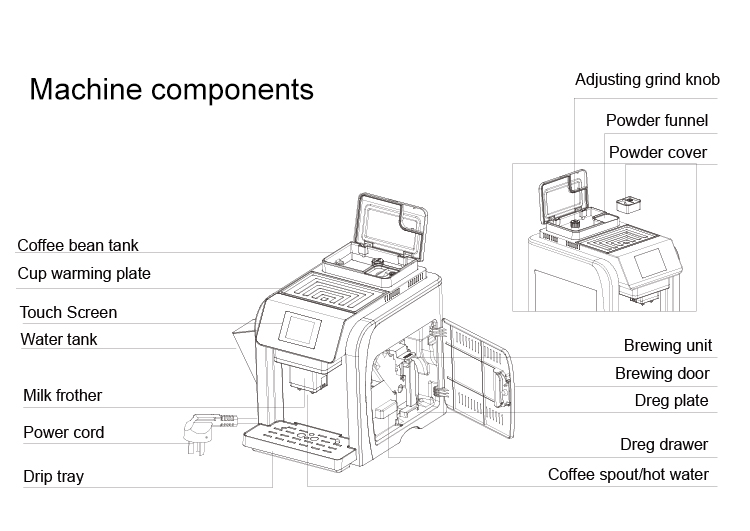 LBT-H17 espresso coffee maker (1)