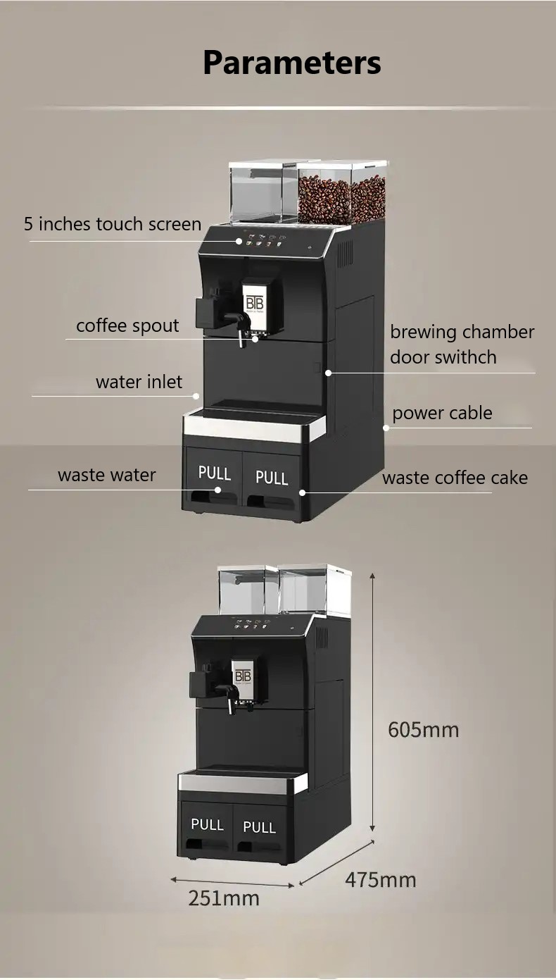 LBT-C113 commercial coffee machine (3)