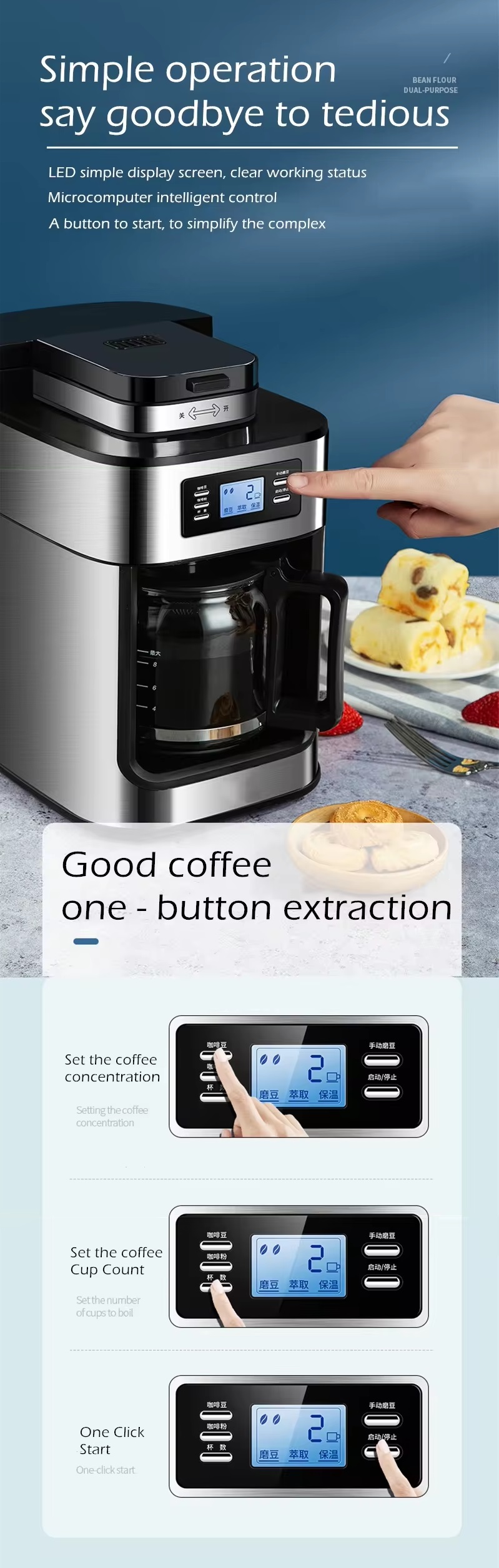 electric drip coffee maker